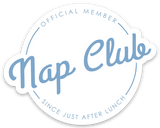 Nap Club Sticker